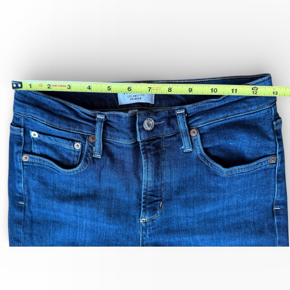 Agolde Deep Blue Skinny Jeans - Picture 4 of 5